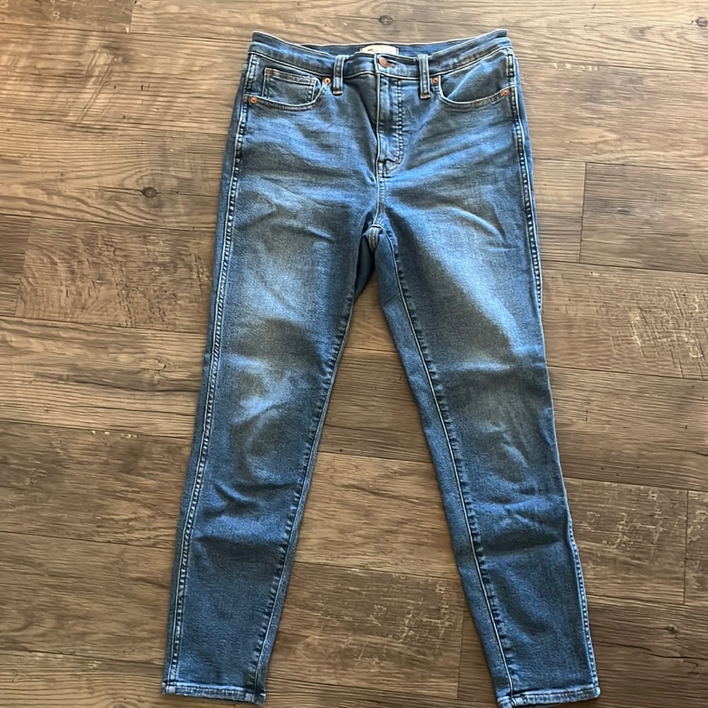 28T Madewell High-Rise Skinny Crop Jeans